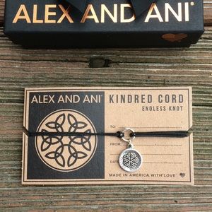 NEW Alex & Ani ENDLESS KNOT Kindred Cord Bracelet